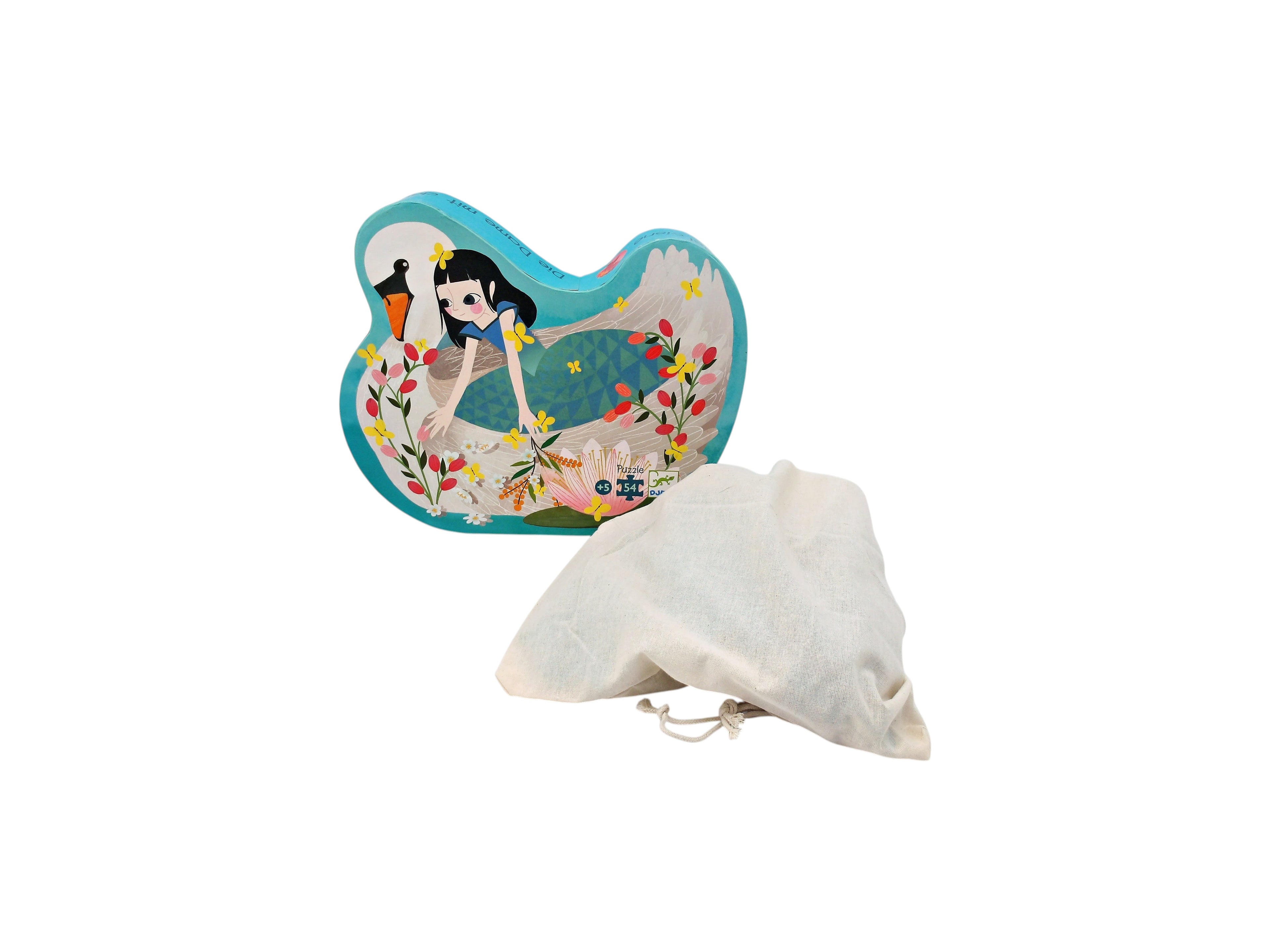 Puzzle - La  Demoiselle au Cygne - 54 pièces