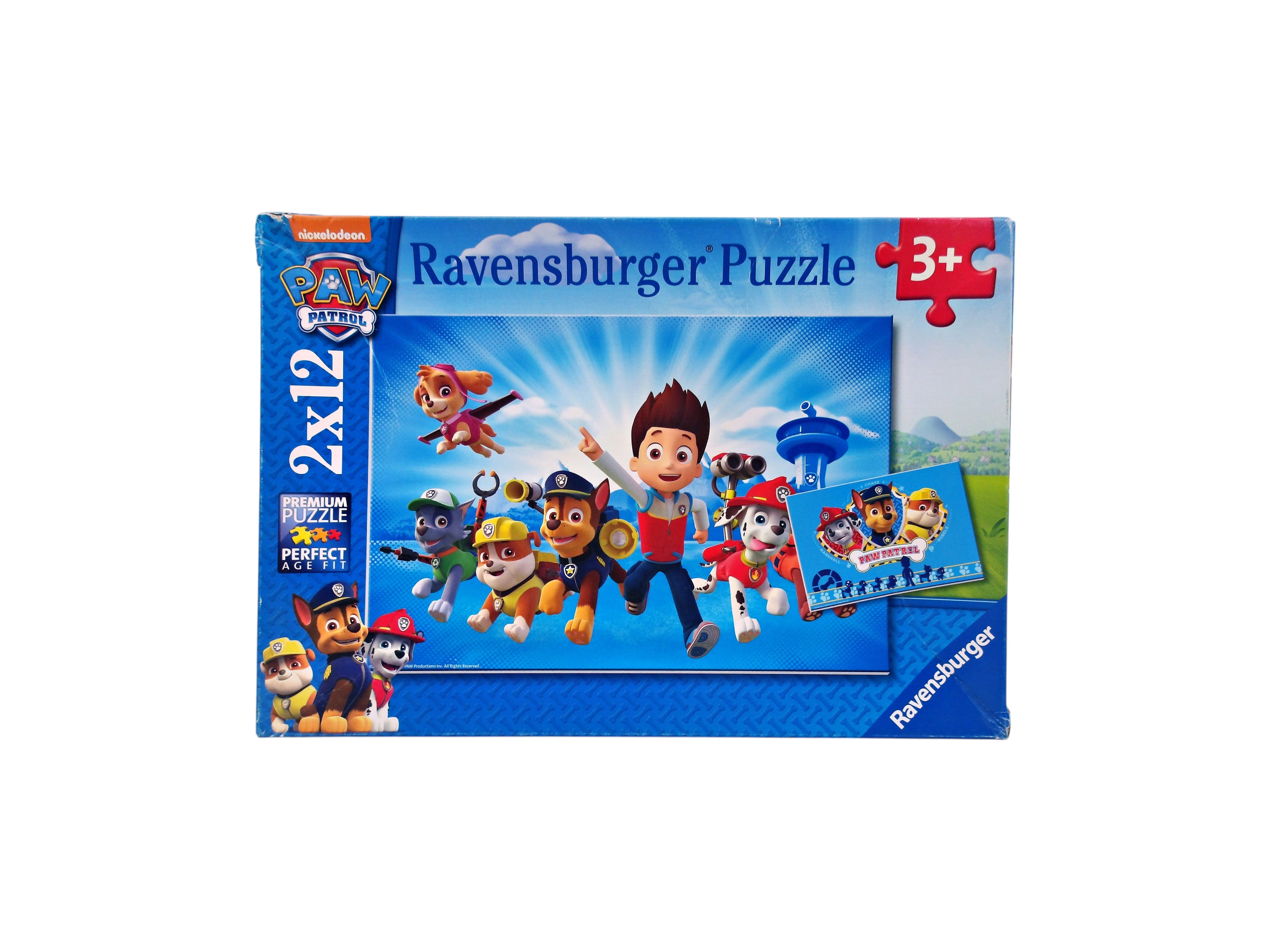 Puzzle - Paw patrol 2 x 12 pièces