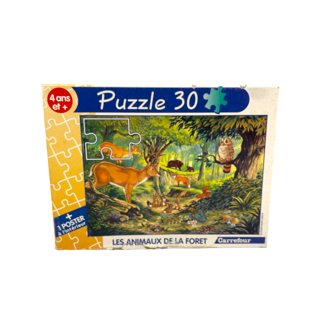 Puzzle - Les animaux de la forêt - 30 pièces