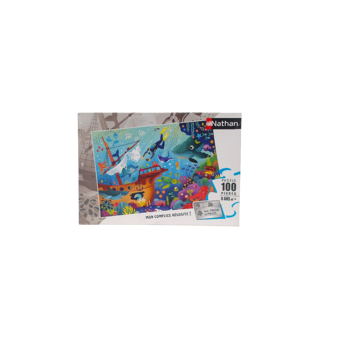 Puzzle  - Le monde sous marin - 100 pièces