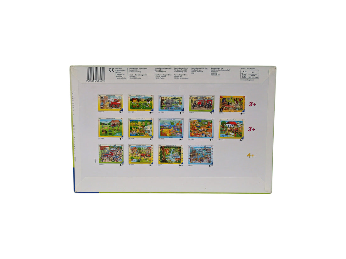 Puzzle - ma voiture de pompier - 15 pièces