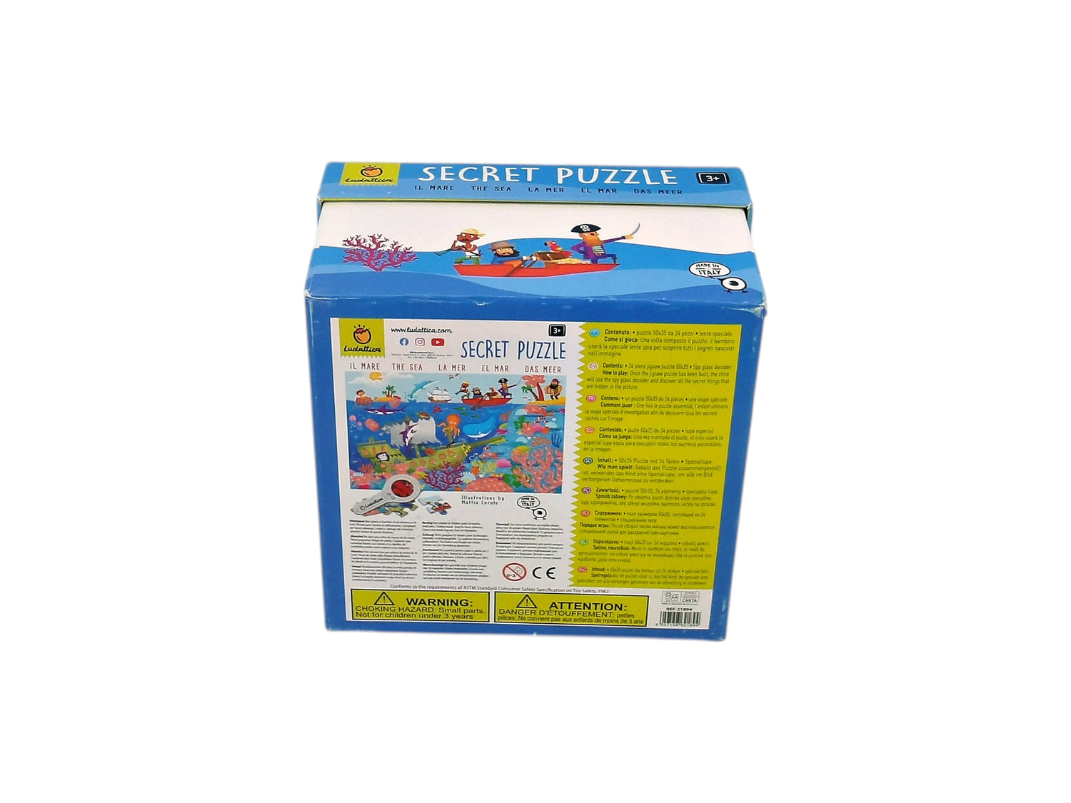 Puzzle - Secret Puzzle - La mer - 24 pièces
