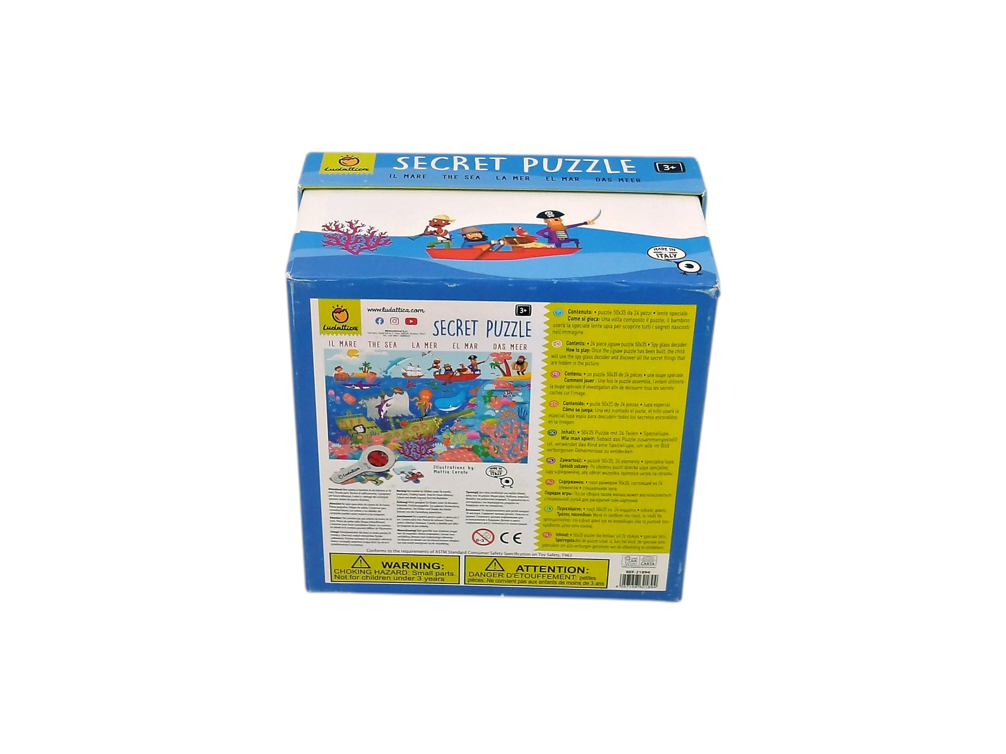Puzzle - Secret Puzzle - La mer - 24 pièces