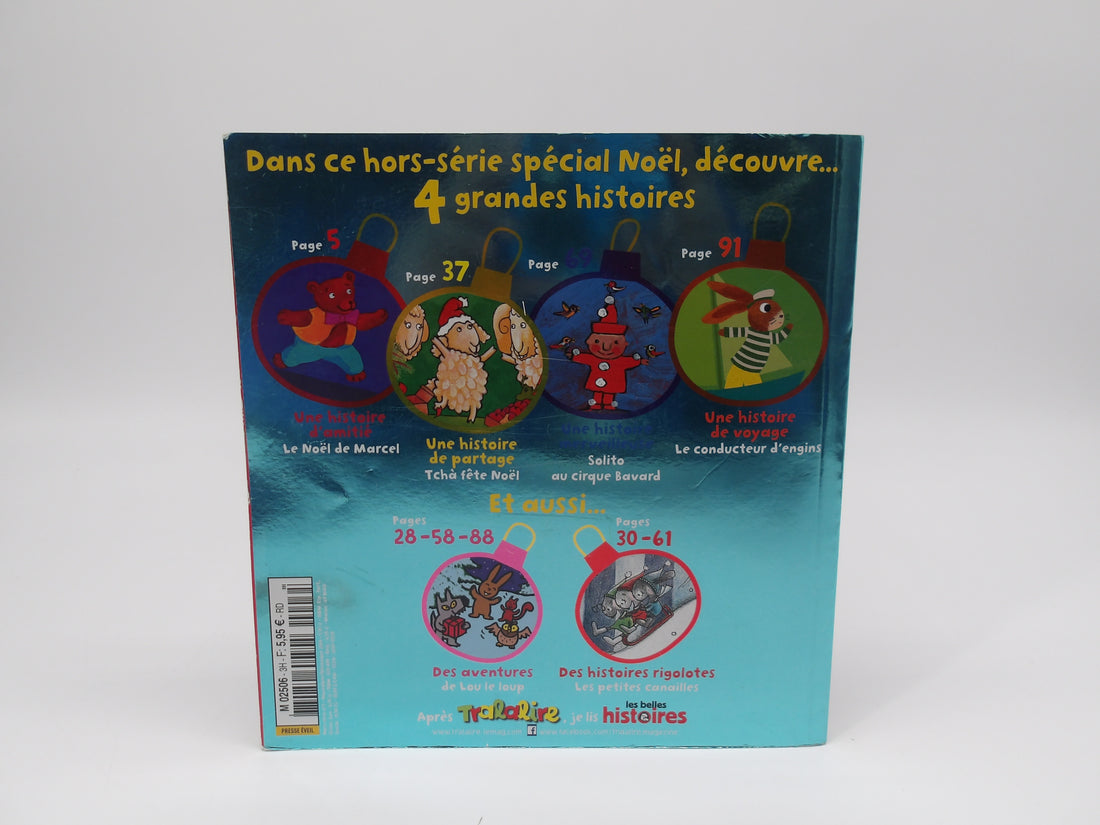 Tralalire - Présente 9 histoires pour les tout-petits en attendant Noël