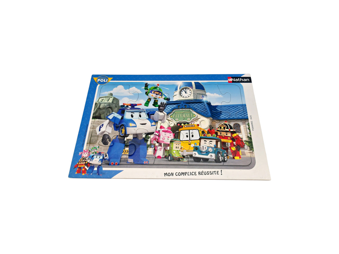 Puzzle robocar poli- 15 pièces