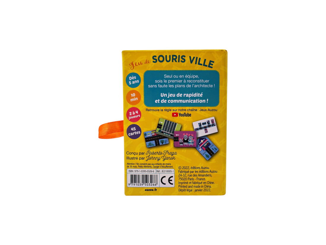 Jeu de souris ville - Jeu de cartes- Édition 2022