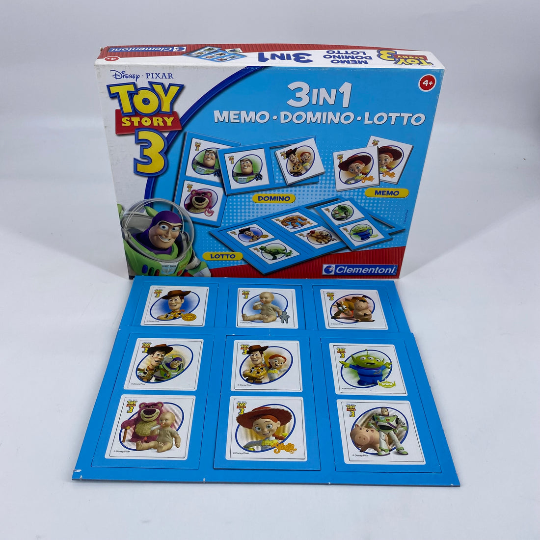 Disney Toy Story - 3 en 1 memo, domino, loto