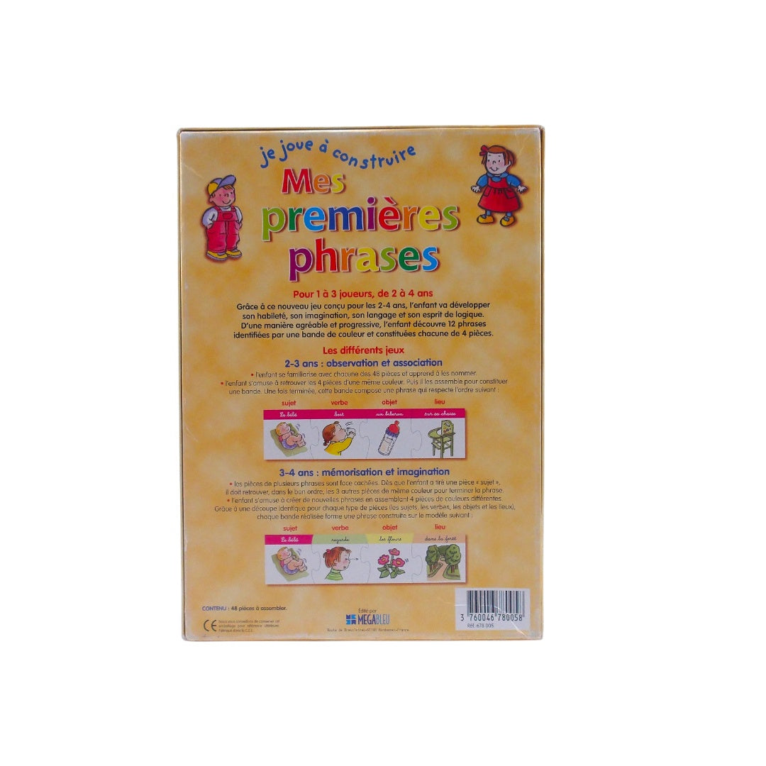 Mes premières phrases