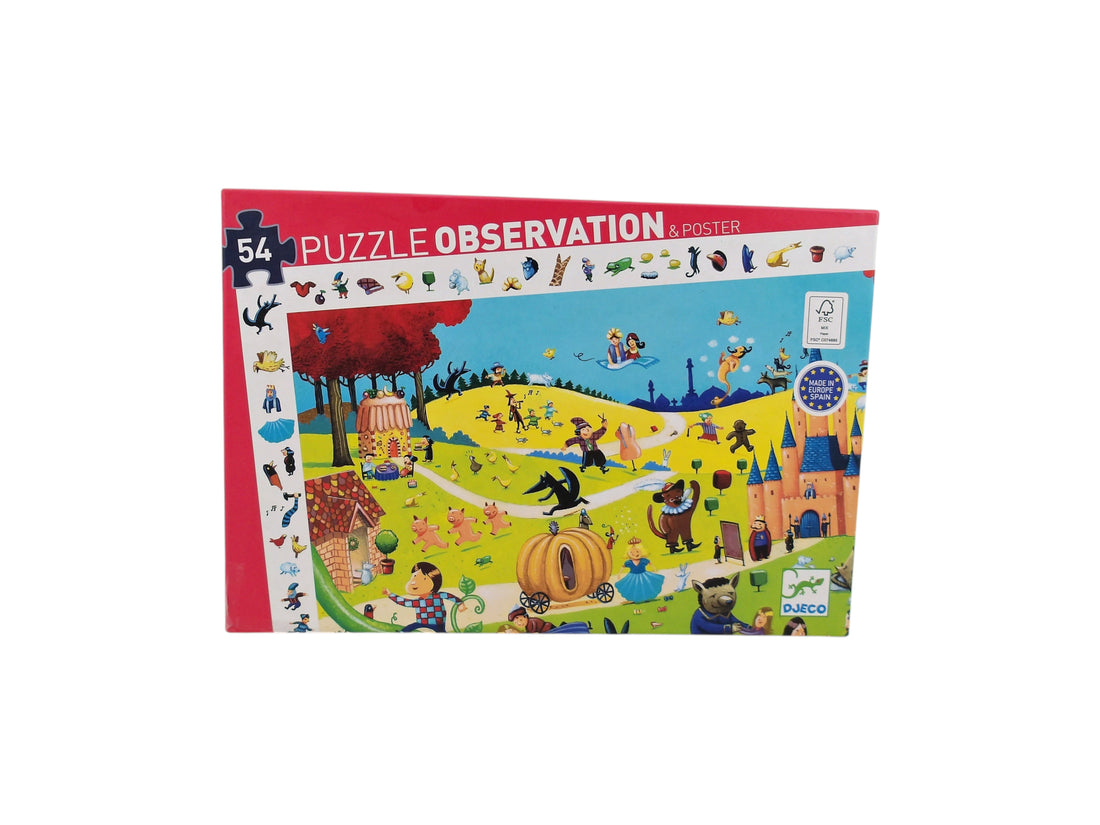 Puzzle observation - Contes - 54 pièces