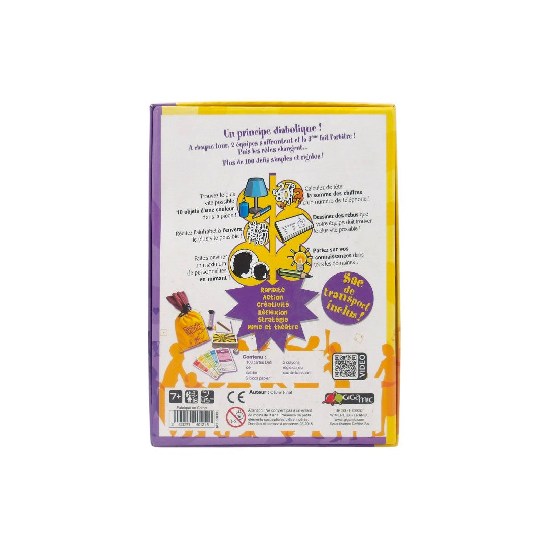 Défifoo - Le jeu d&