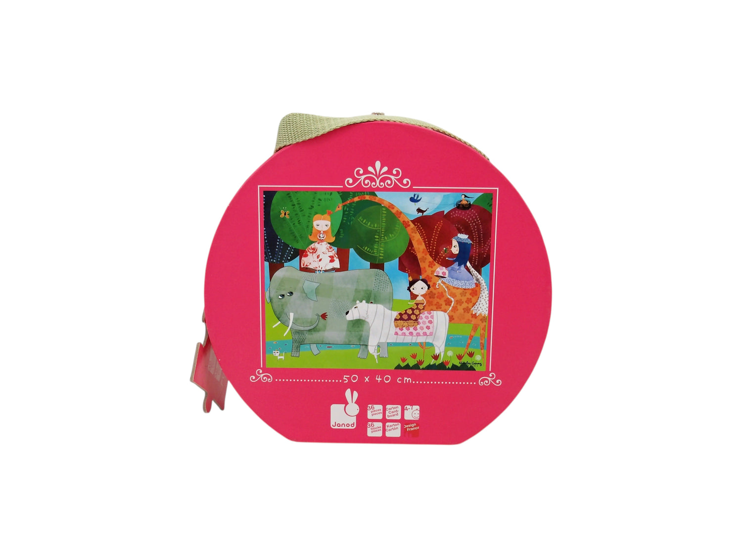 Puzzle valisette -  Caravane des princesses - 36 pièces