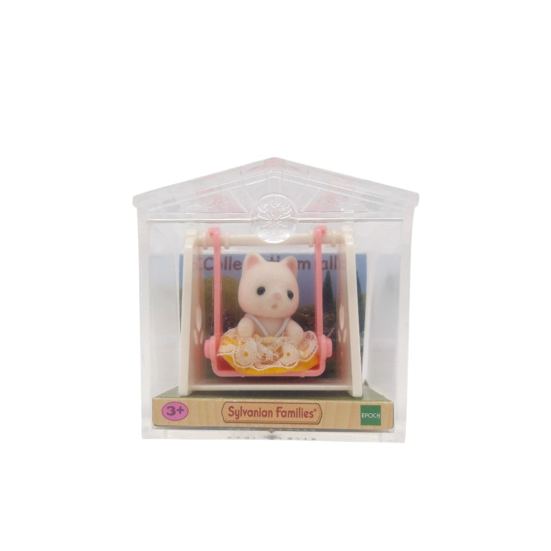 Sylvanian Families - Valisette bébé chat et balançoire - 5201
