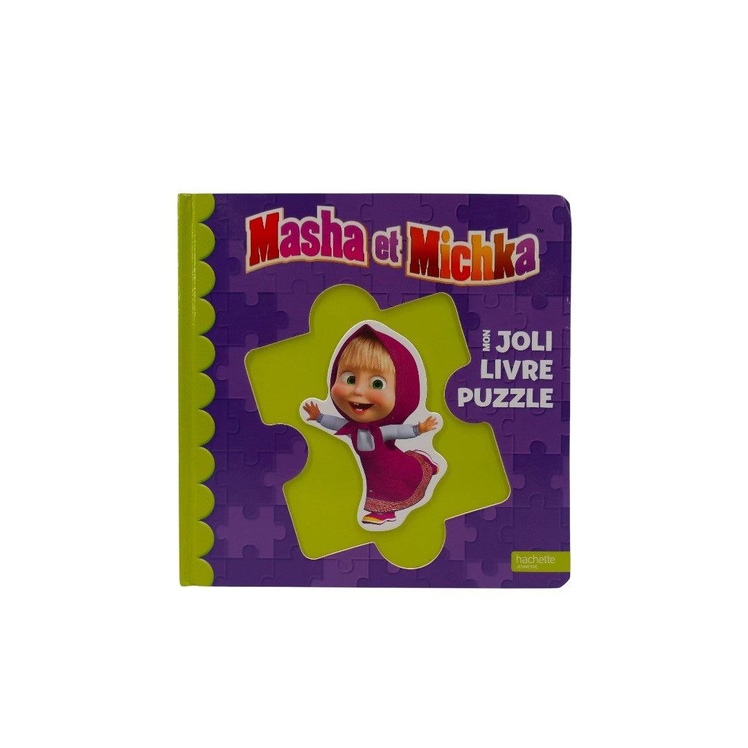 Masha et Michka - Mon joli livre puzzle - 5x12 pièces - Édition 2016