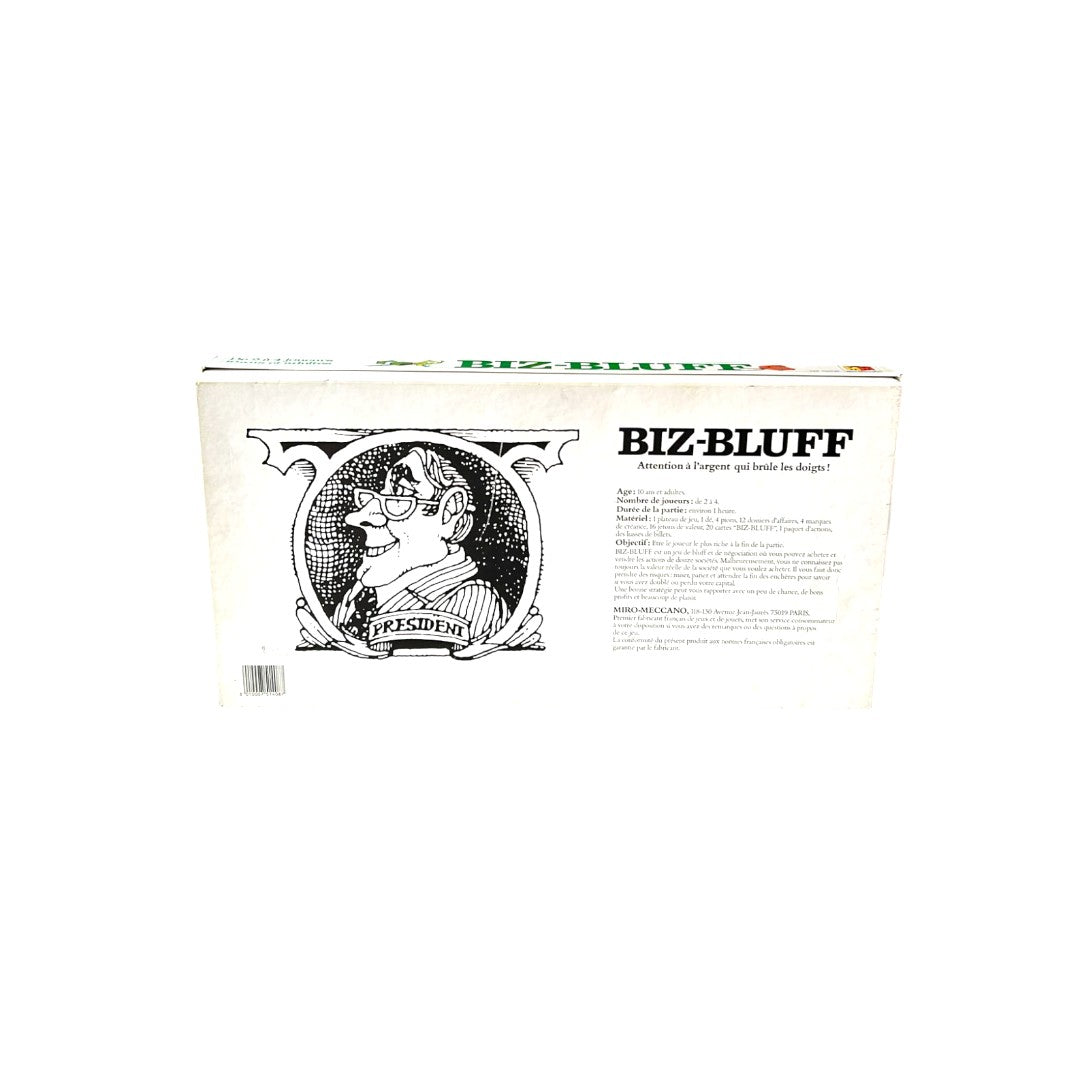 Biz Bluff- Édition 1982