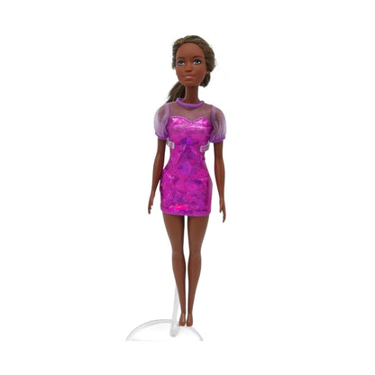 Barbie - Robe brillante rose