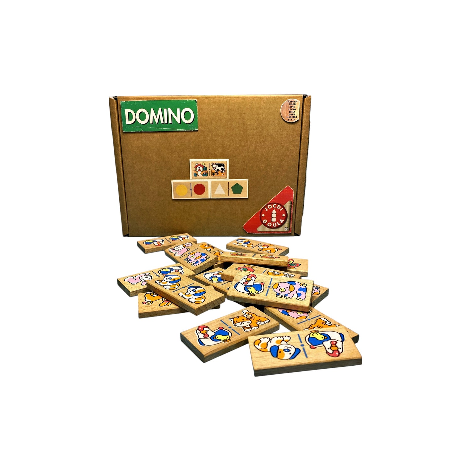 Dominos en bois - Ferme