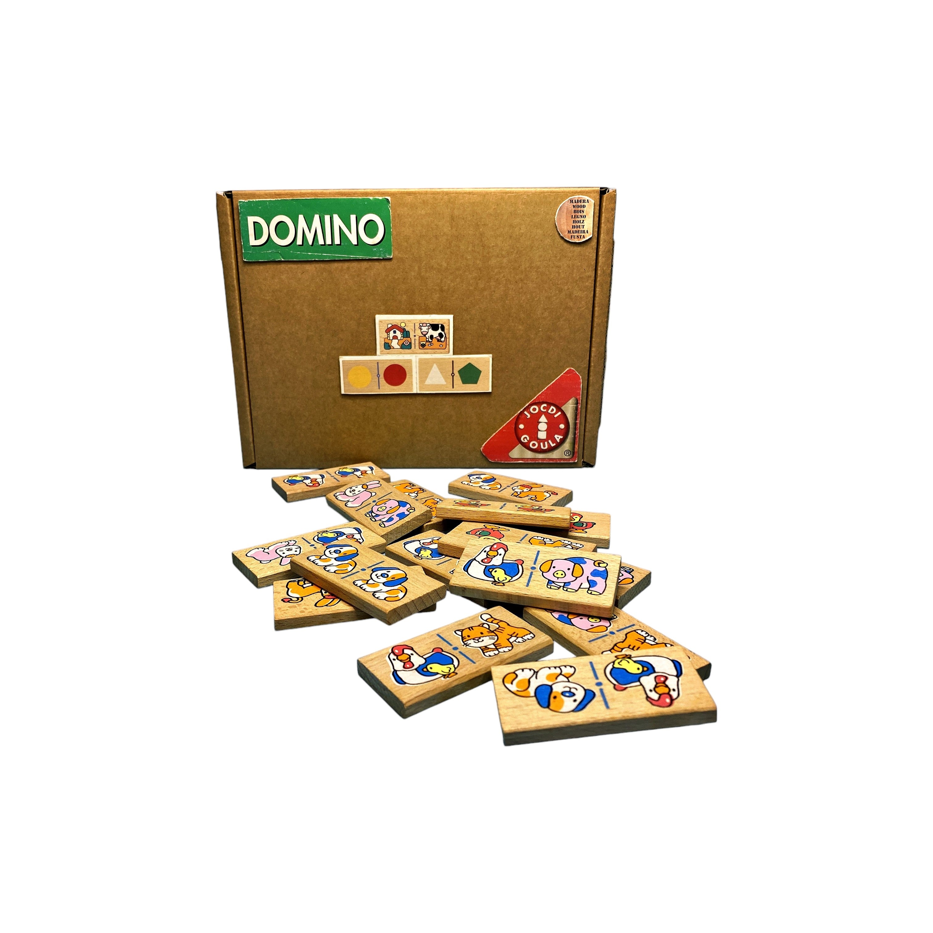 Dominos en bois - Ferme