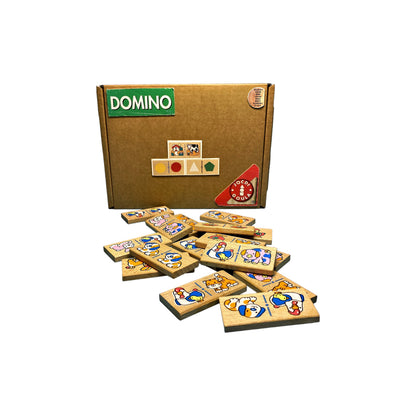 Dominos en bois - Ferme
