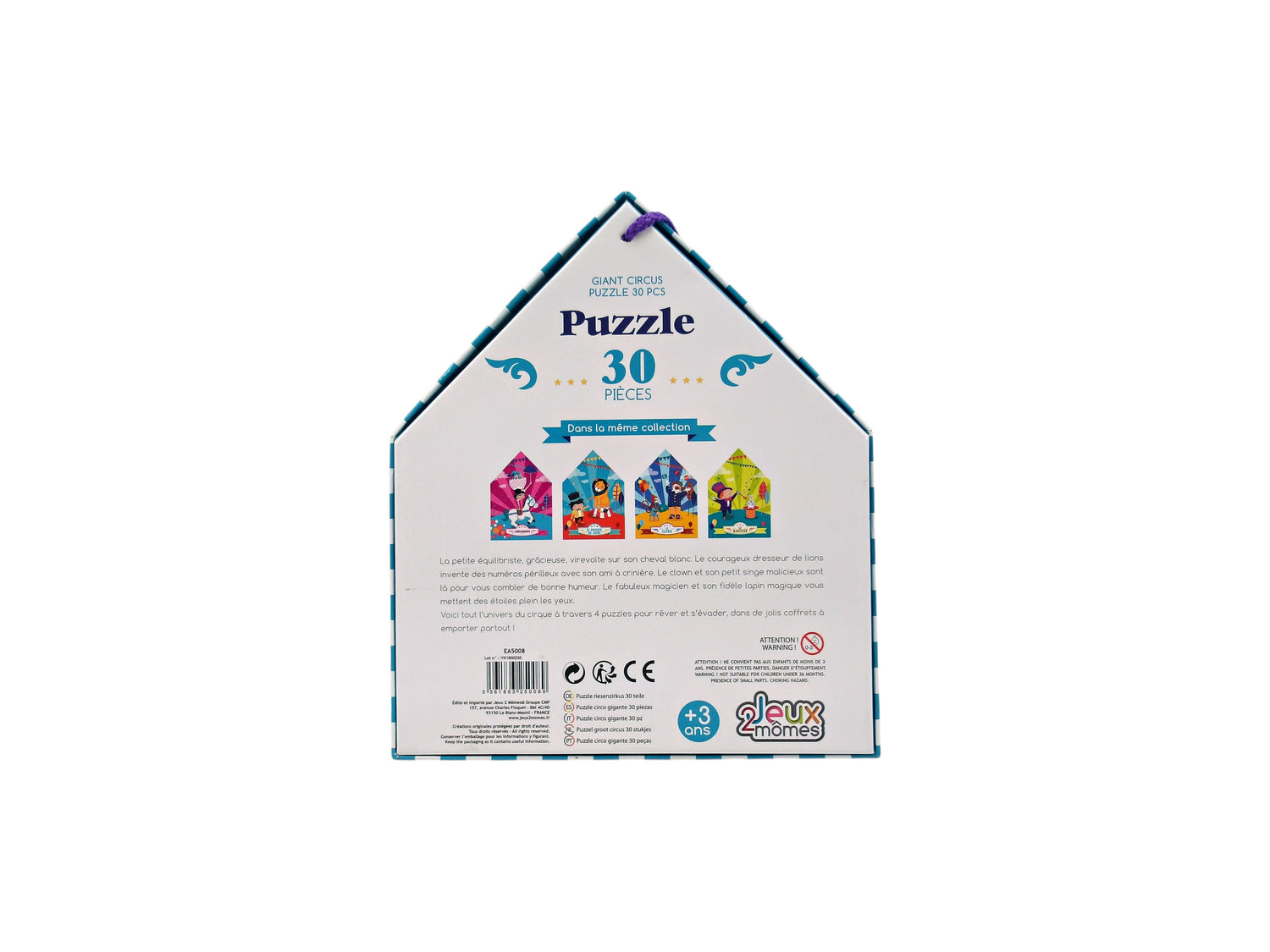 Puzzle - Cirque géant -  30 pièces 