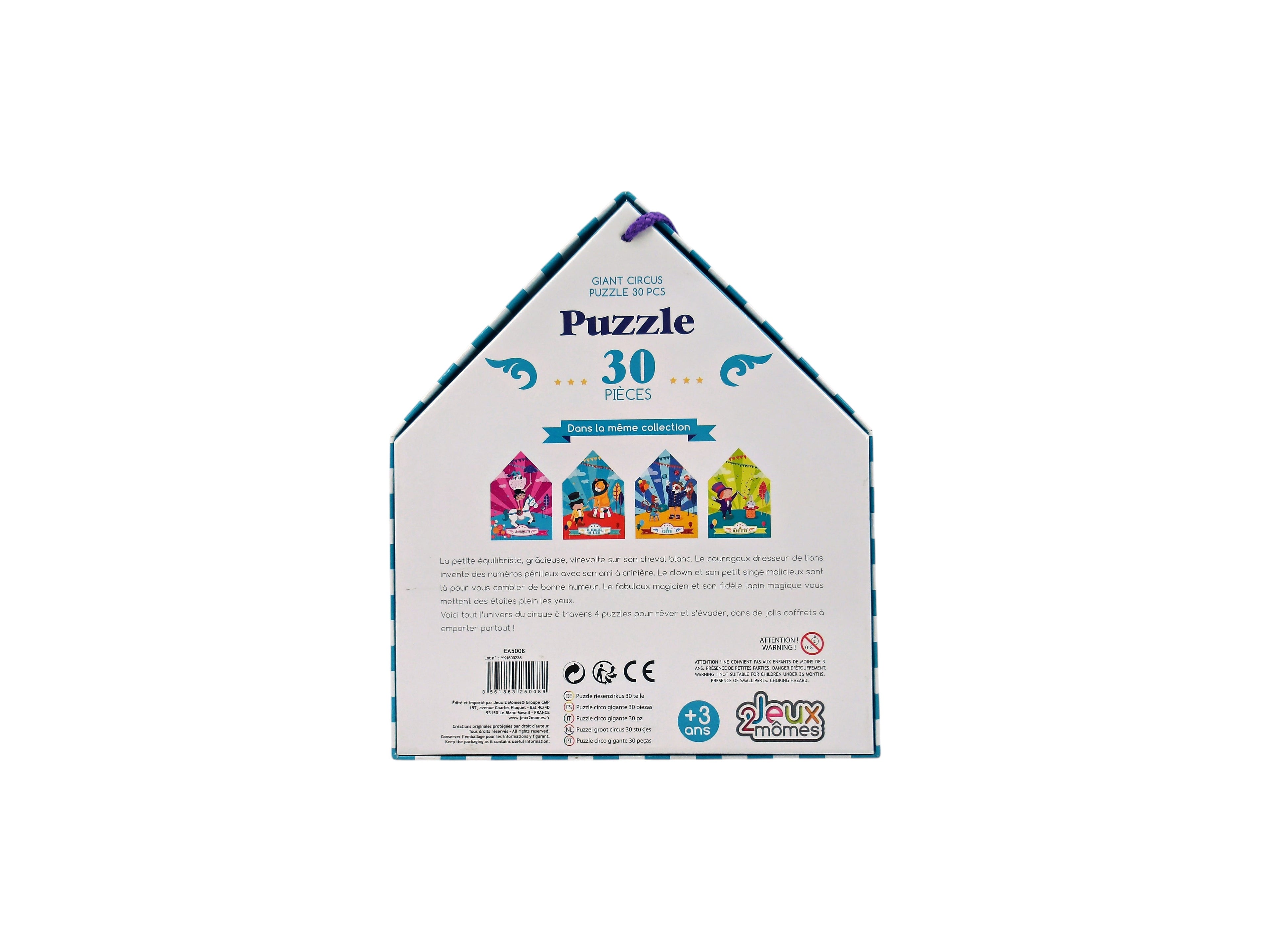 Puzzle - Cirque géant -  30 pièces 