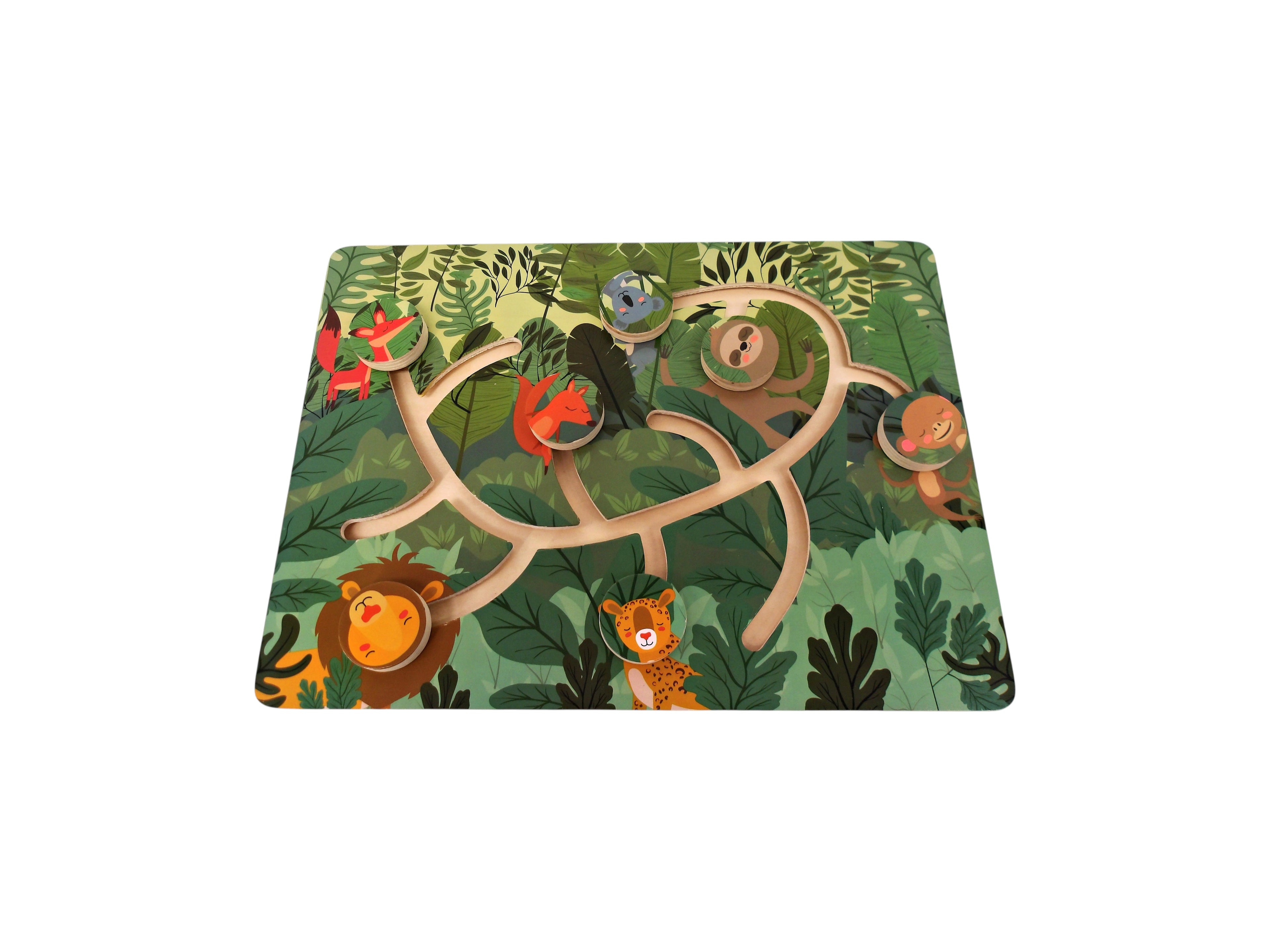 Jeu labyrinthe - La forêt