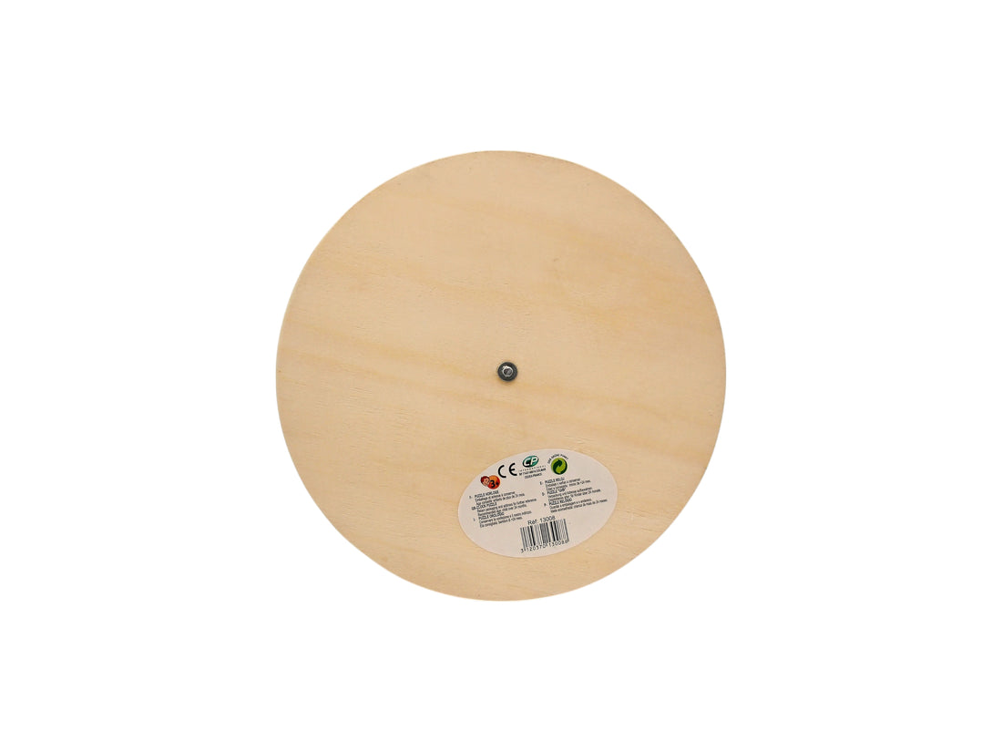 Puzzle - Horloge en bois