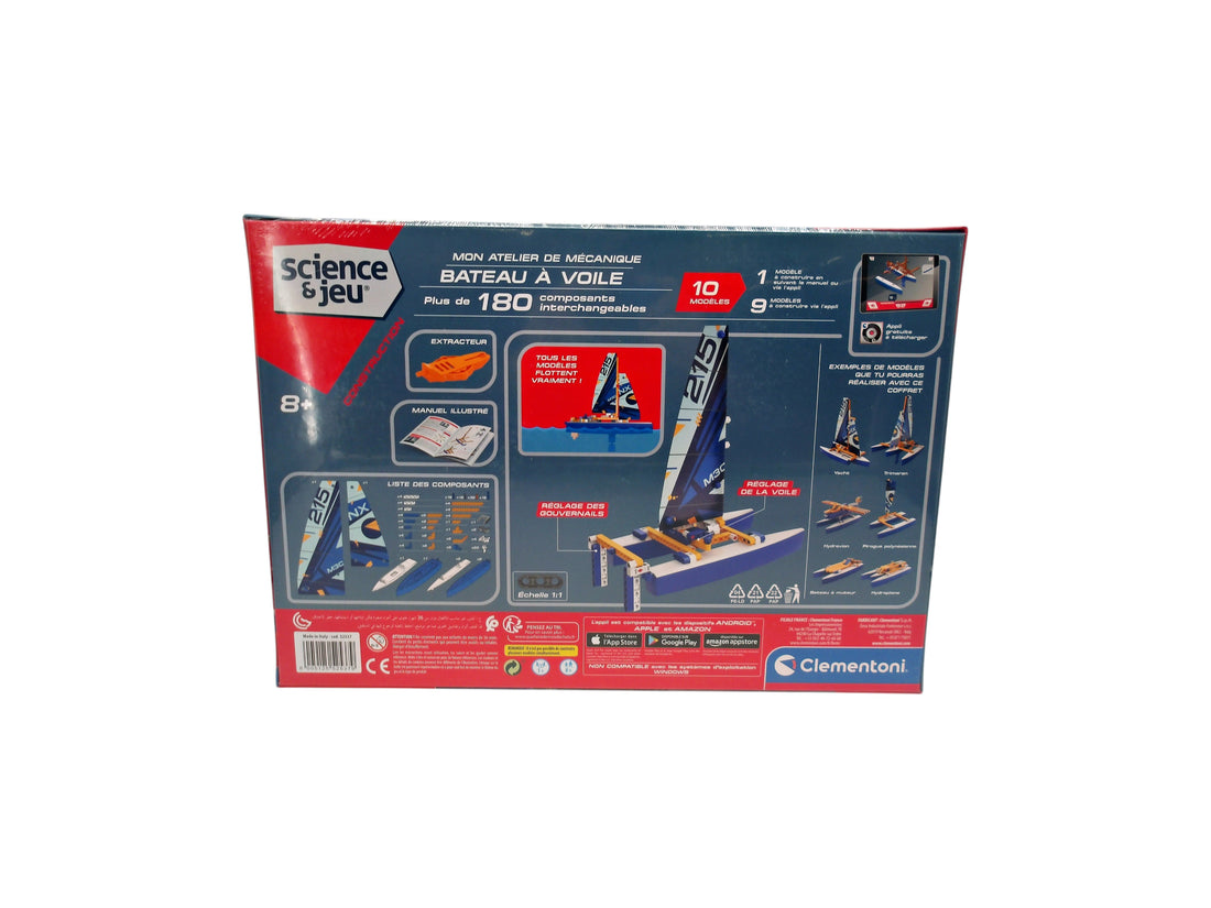 Science et jeu - Mon atelier de Mécanique - Bateau à voile