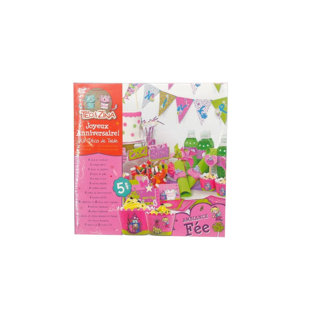 Joyeux Anniversaire ! -  Kit déco de table