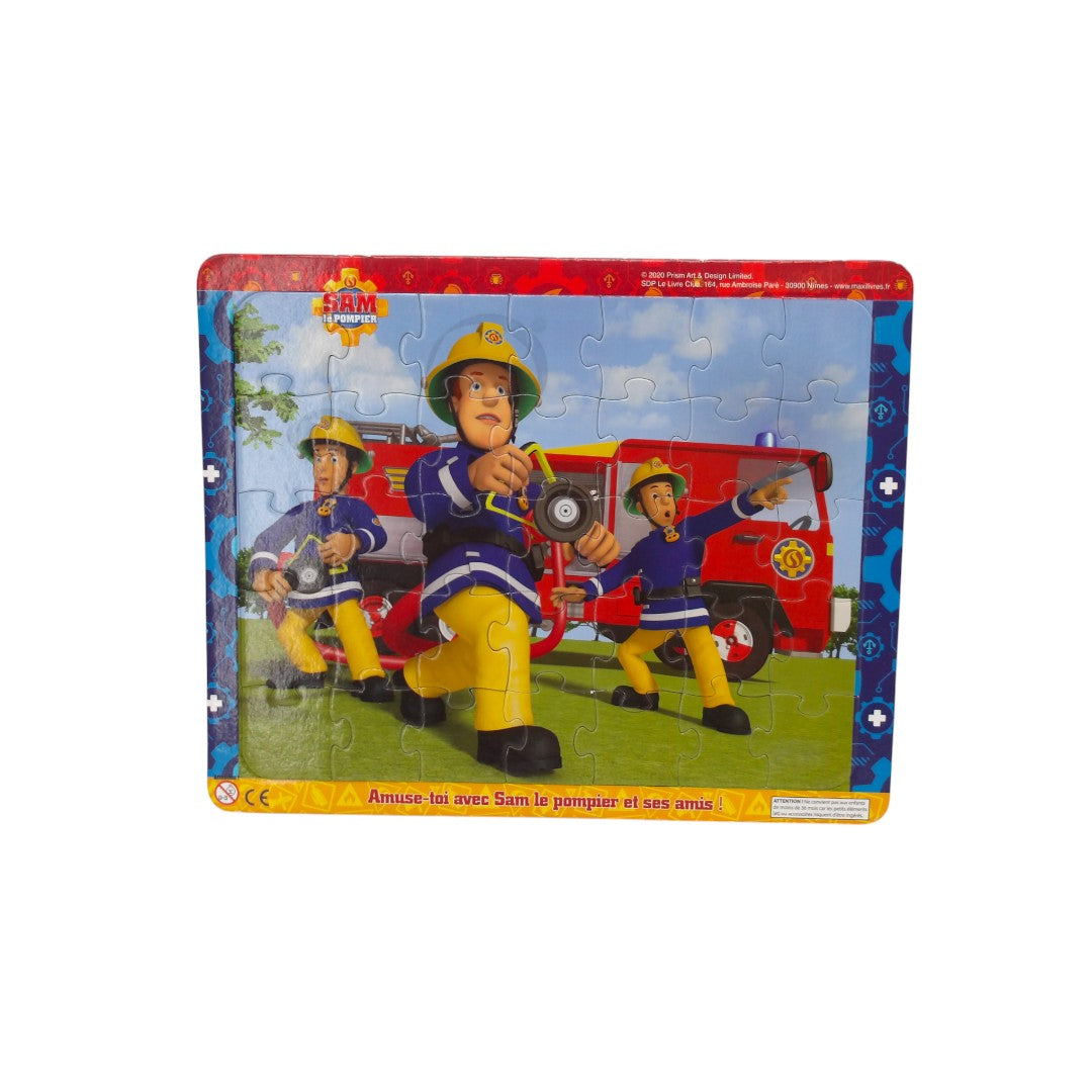Puzzle - Sam le Pompier - 35 pièces 