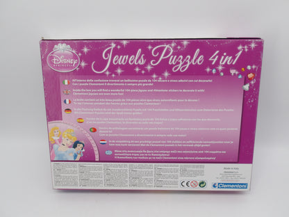 Puzzle Disney 4 en 1 - Princesses - 104 pièces