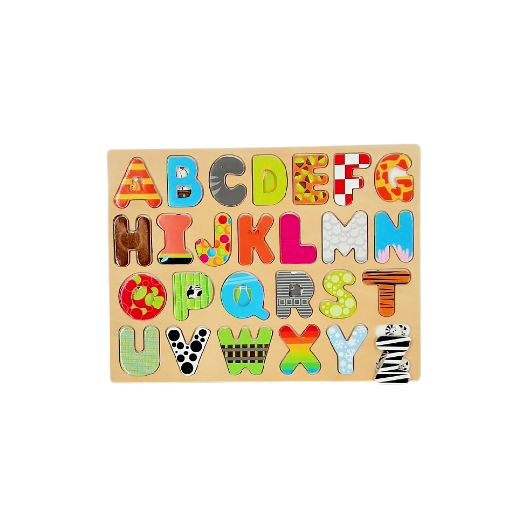 Puzzle alphabet en bois