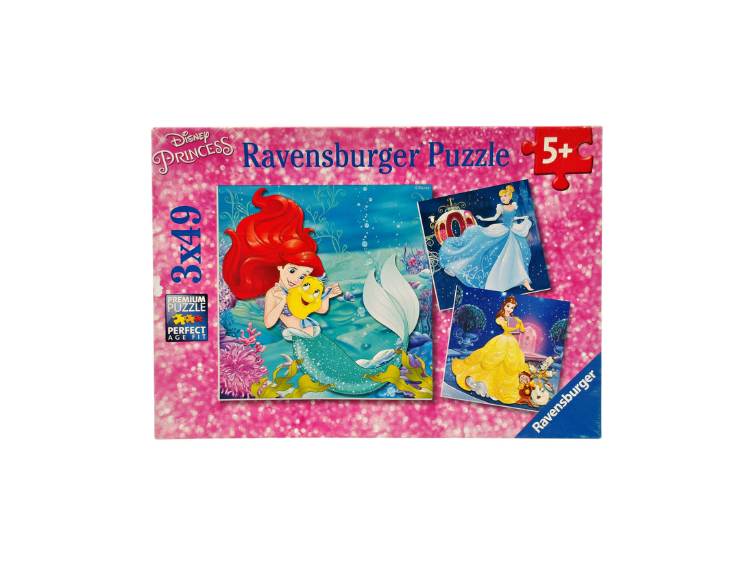 Puzzle Disney - Princesses - 3x49 pièces- Édition 2016