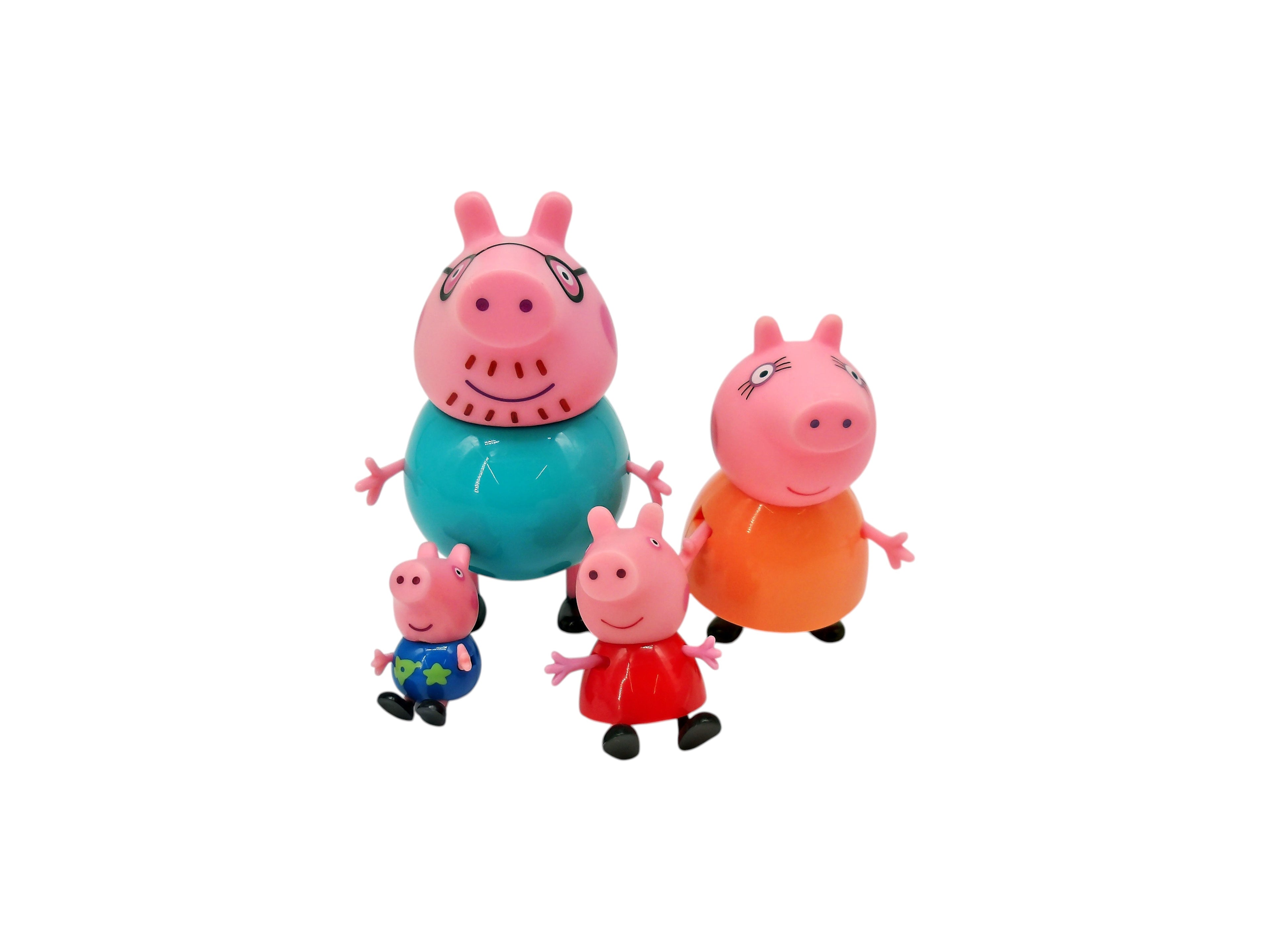 Figurines - Famille Peppa Pig - x4