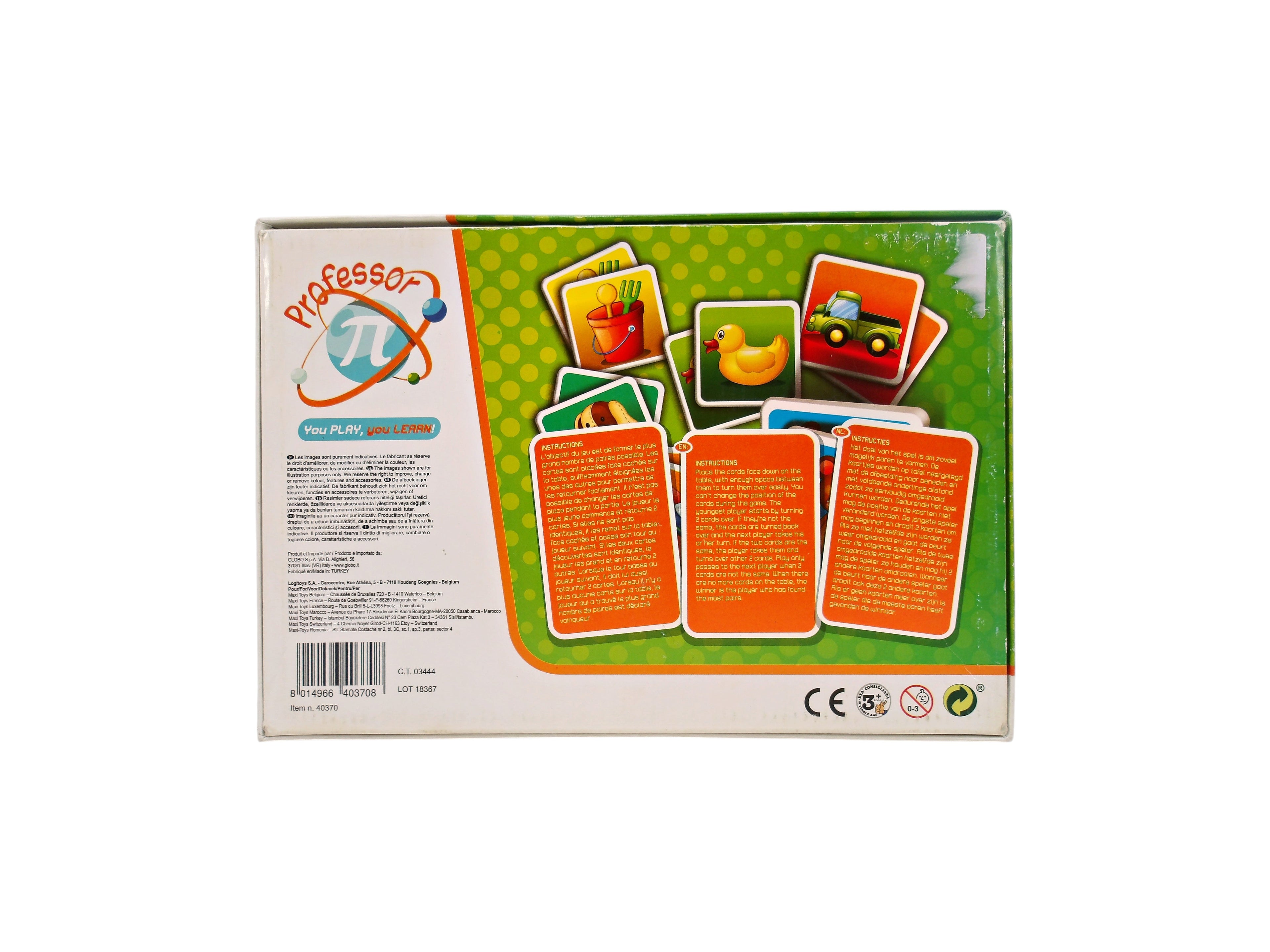 Memory game - 48 pièces