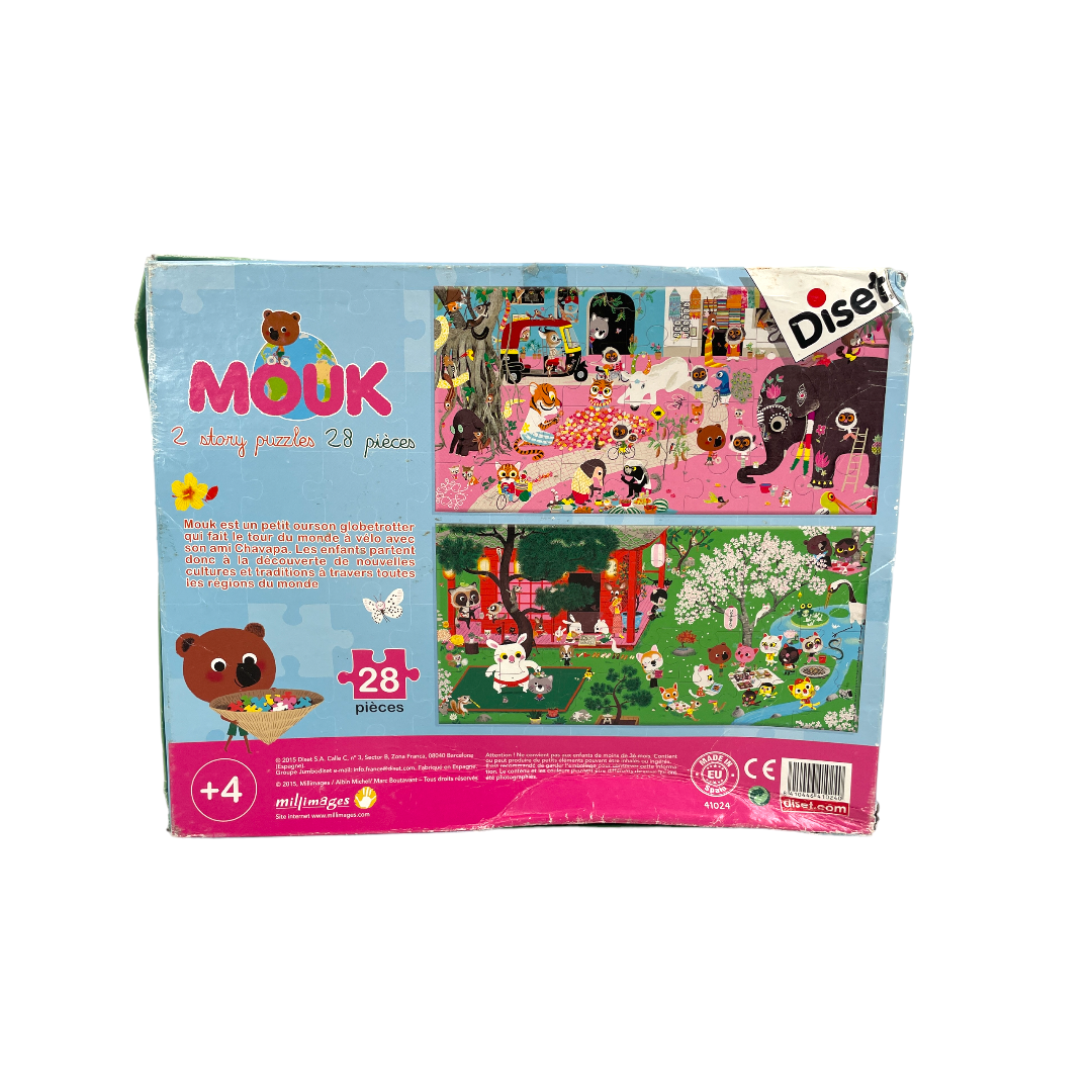 Puzzle - Mouk - 2x28 pièces- Édition 2015