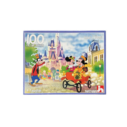Puzzle - Mickey et château de Disneyland Paris - 100 pièces- Édition 1987