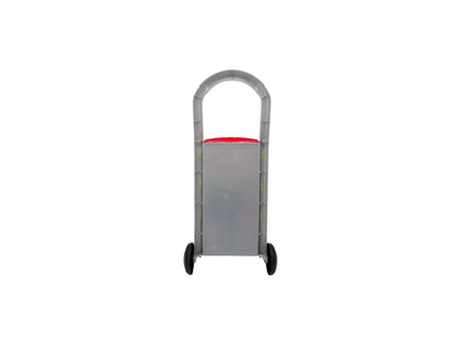 Chariot à roulettes avec accessoires 