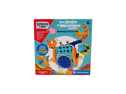Maker lab - Mon atelier de mécanique junior - Animaux marins