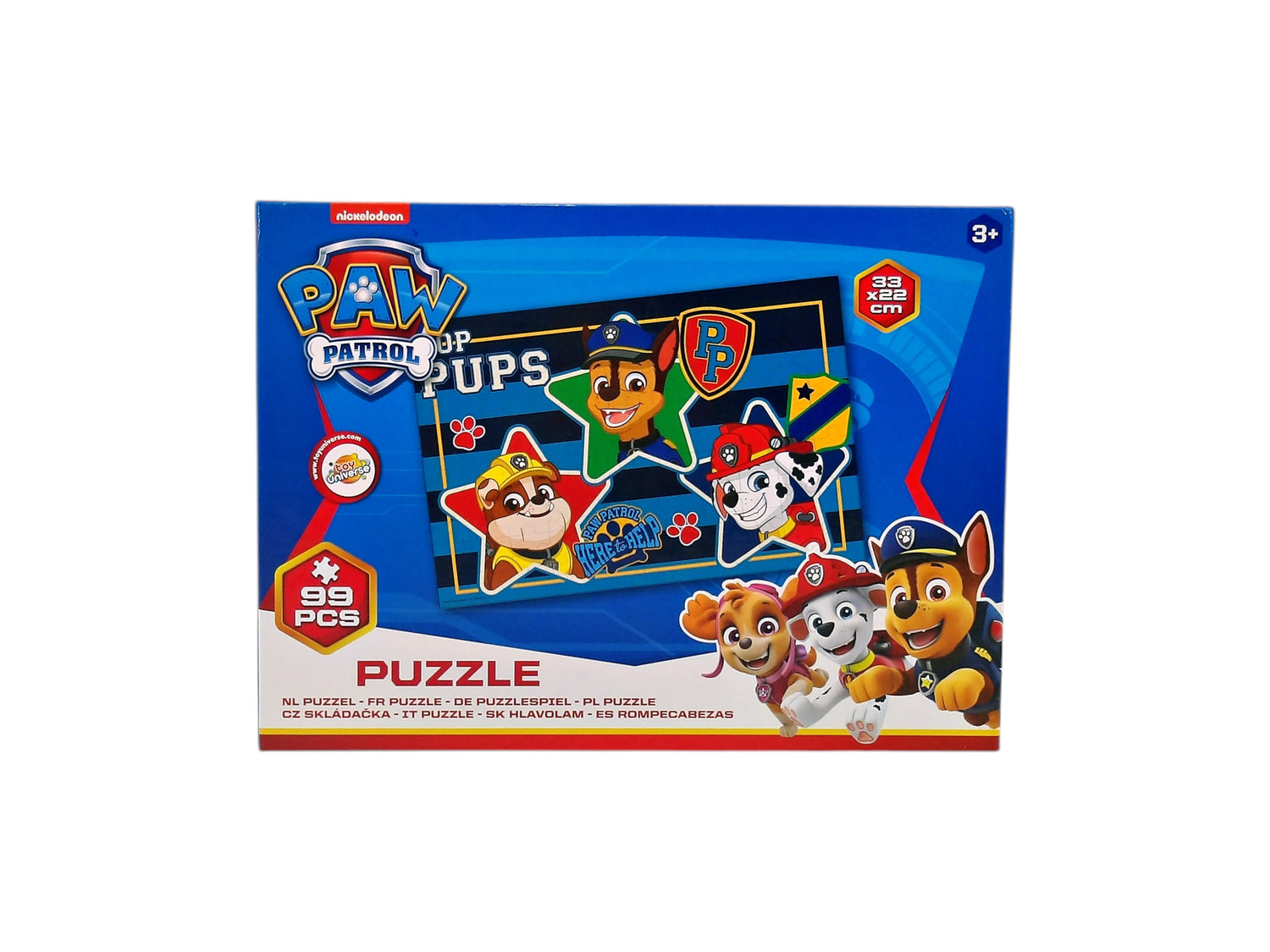 Puzzle - Paw Patrol - 99 pièces