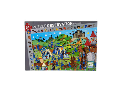 Puzzle Observation -  Chevaliers - 54 pièces