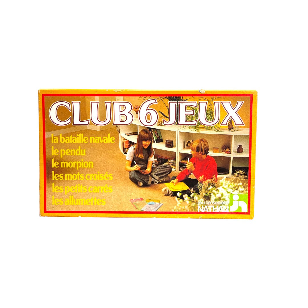 Club 6 jeux- Édition 1981