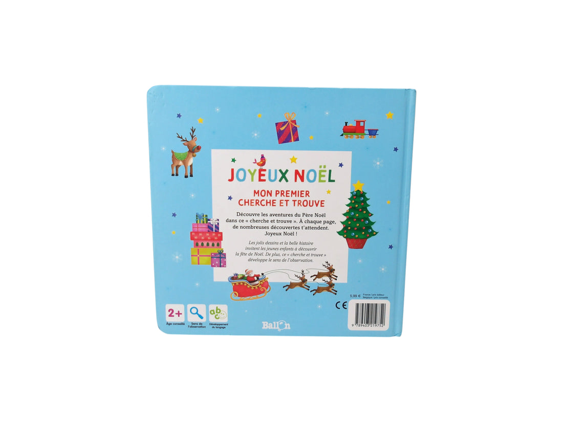 Joyeux Noël - Mon premier cherche et trouve 