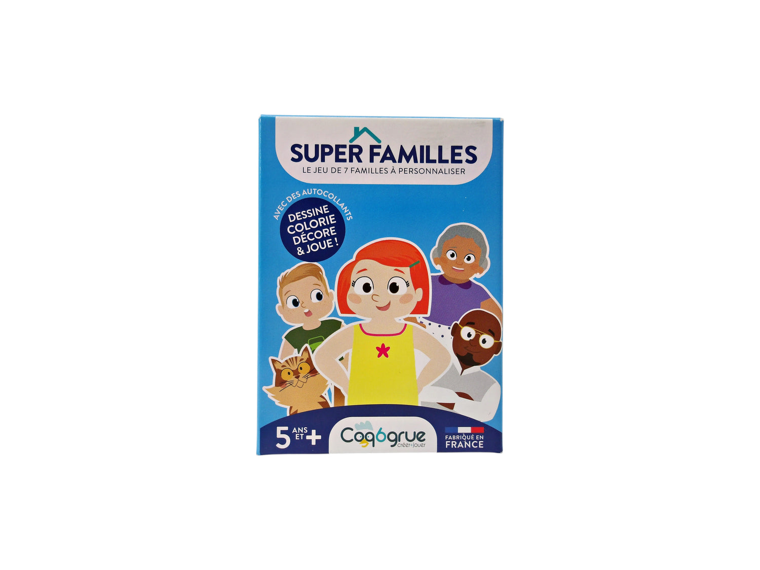 Super familles à personnaliser - Jeu des 7 familles