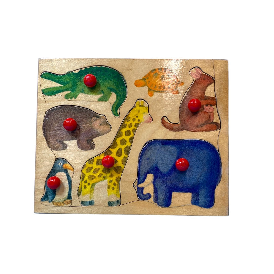 Puzzle - Animaux - 6 pièces