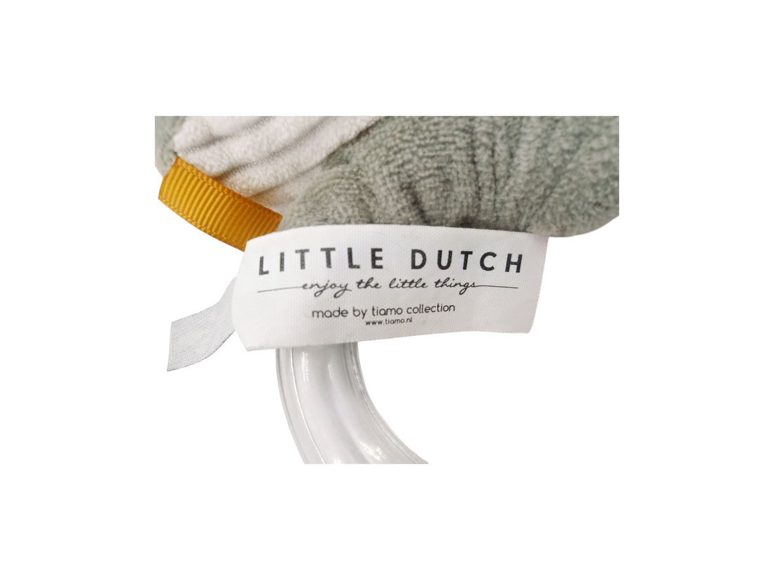 Livre tissu et hochet