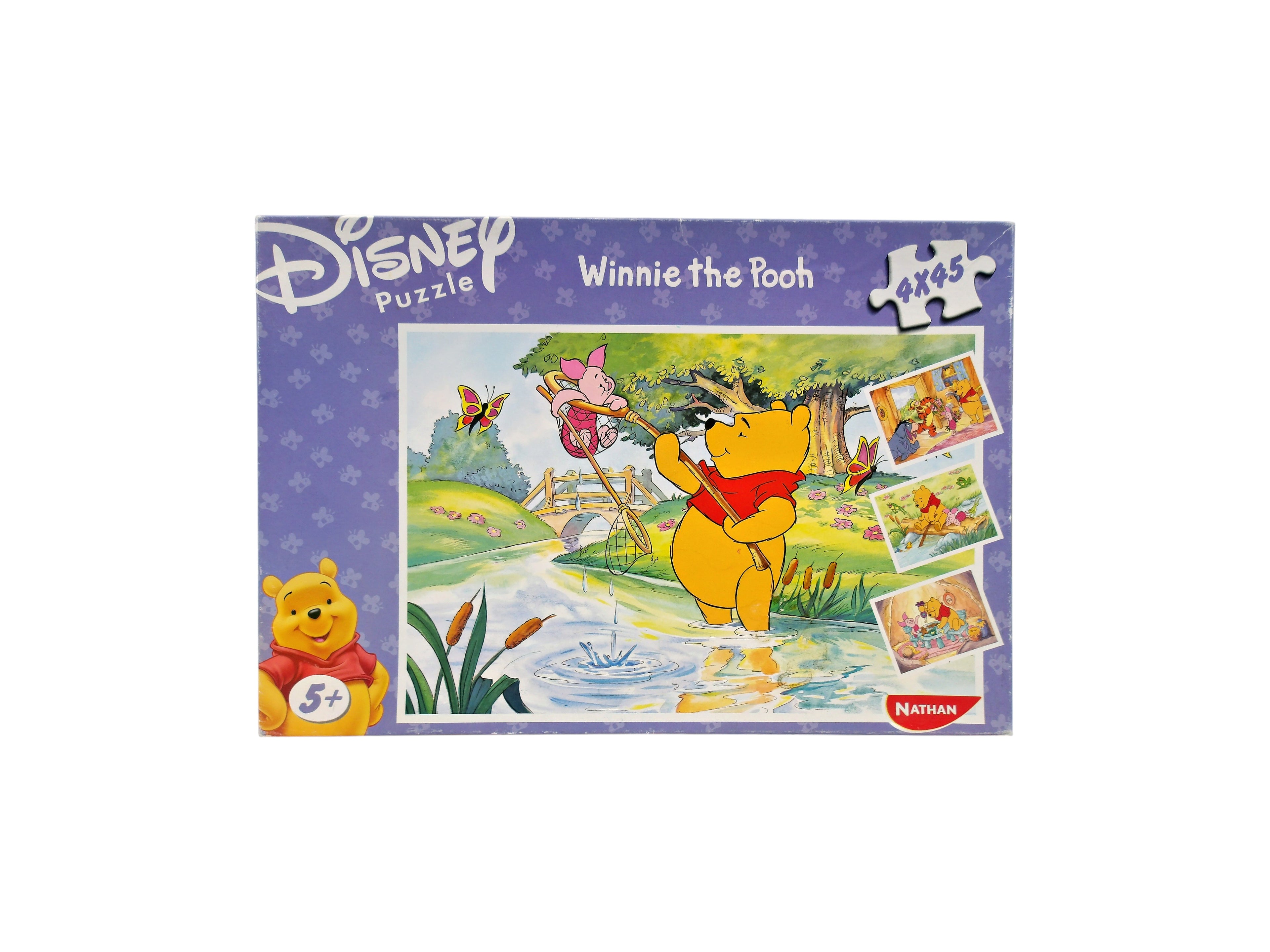 Puzzle -Winnie et Porcinet- 4x45 pièces