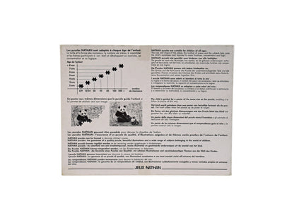 Puzzle - La belle et la bête -  250 pièces- Édition 1995