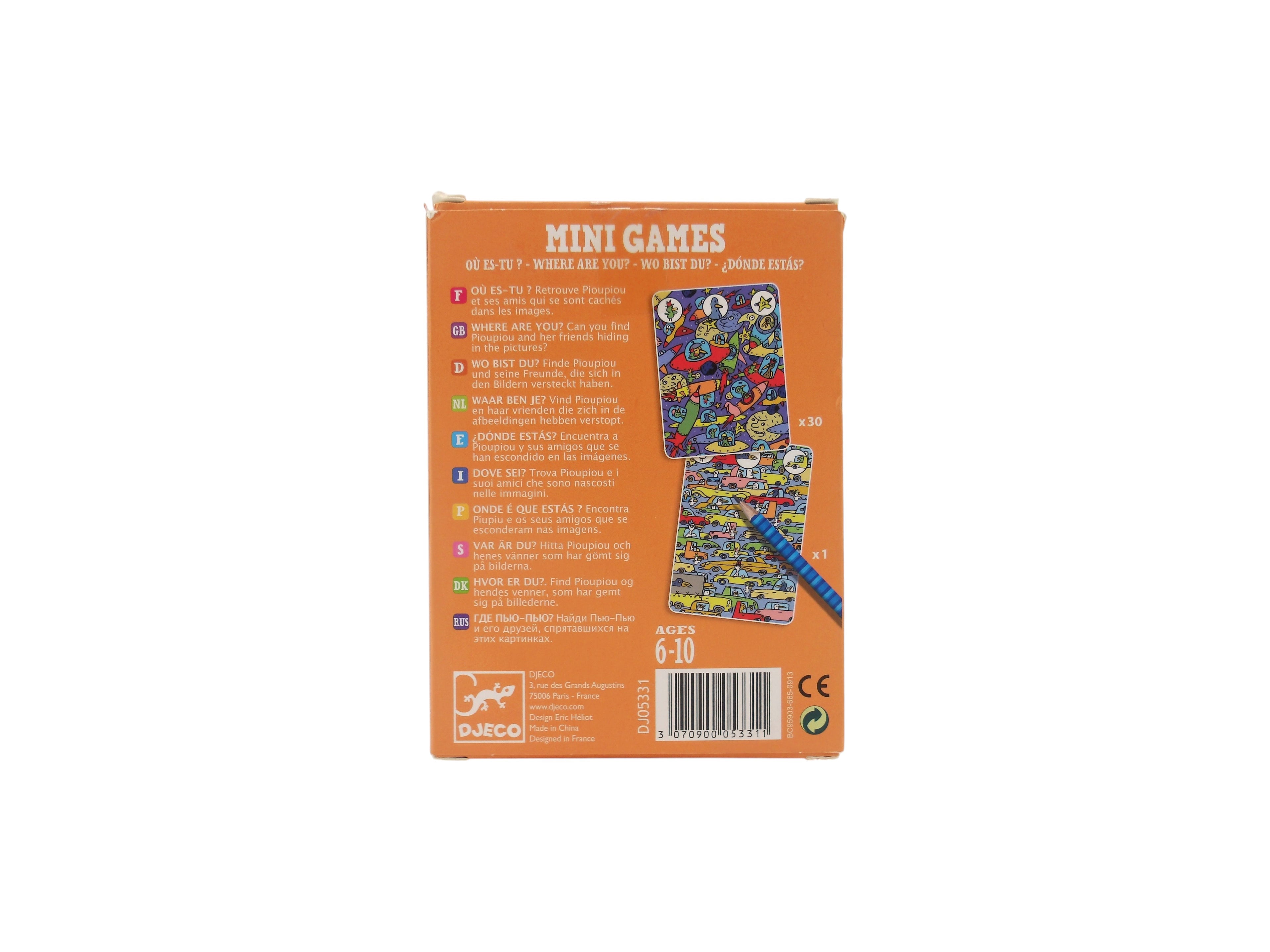 Mini games - Jeux d&