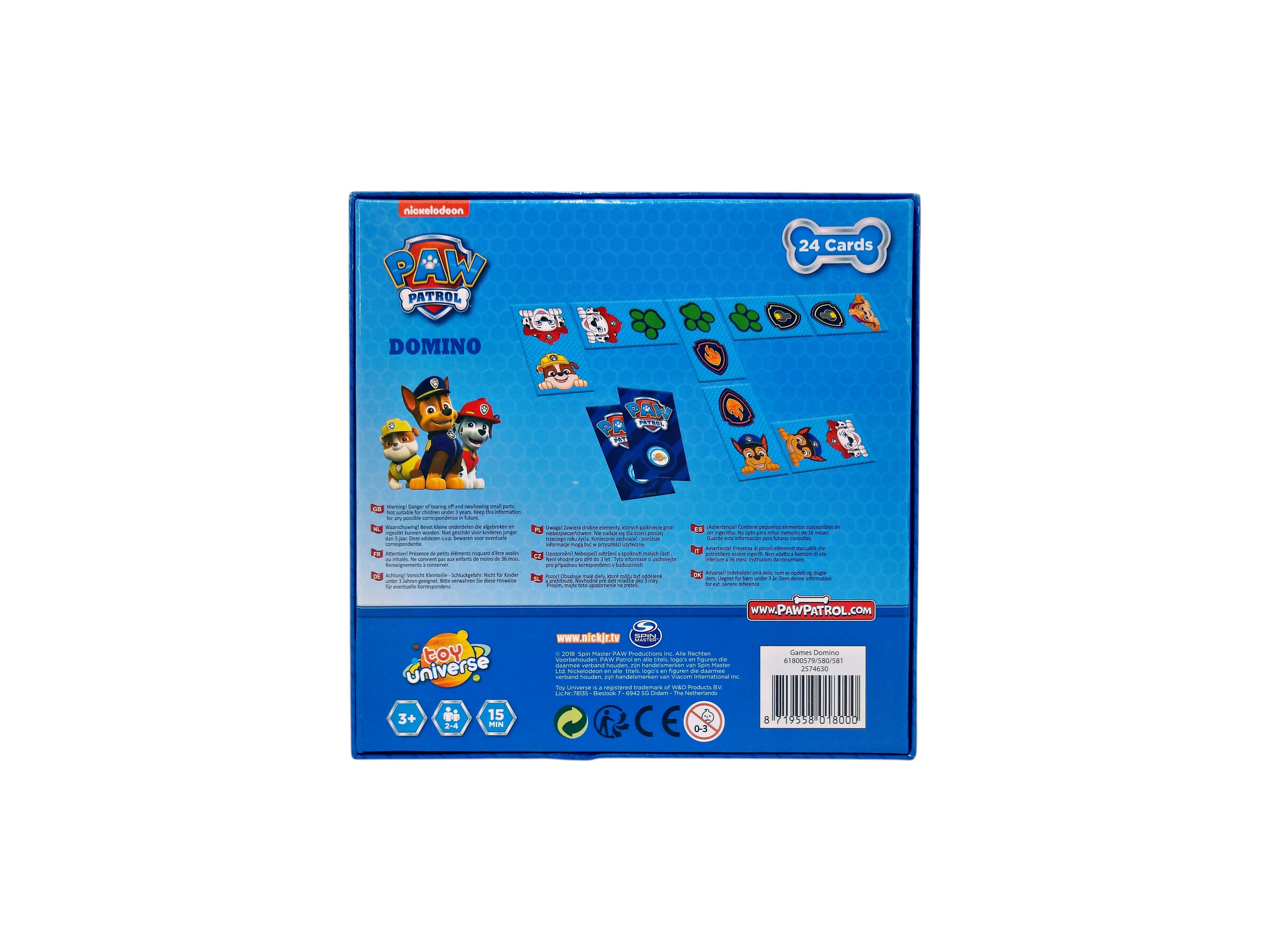Domino - Paw Patrol- Édition 2018