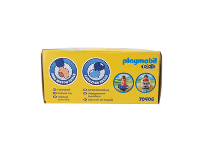 Playmovil 1.2.3 Set - Wagon chien - Set 70406 